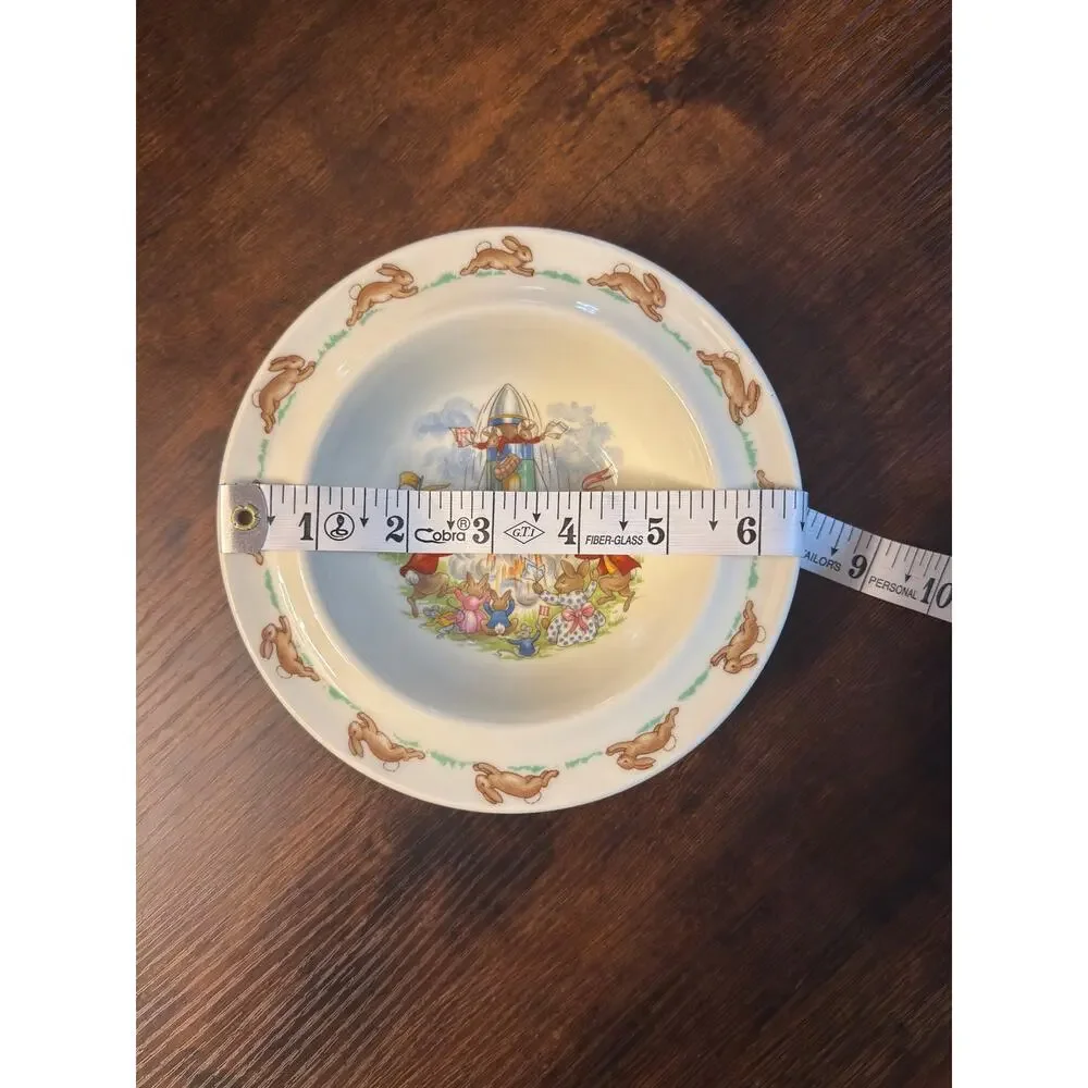 Royal Doulton Bunnykins Fine Bone China Baby Bowls, Set of 2